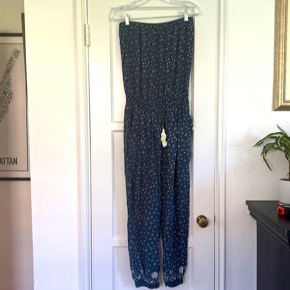 Strapless romper!